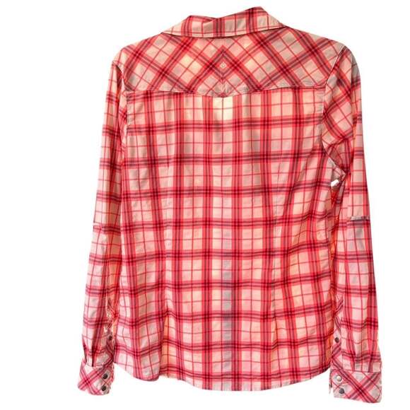 REI Co-op Women's Sahara Plaid Long-Sleeve Western Snap-Front Shirt - Picture 2 of 7